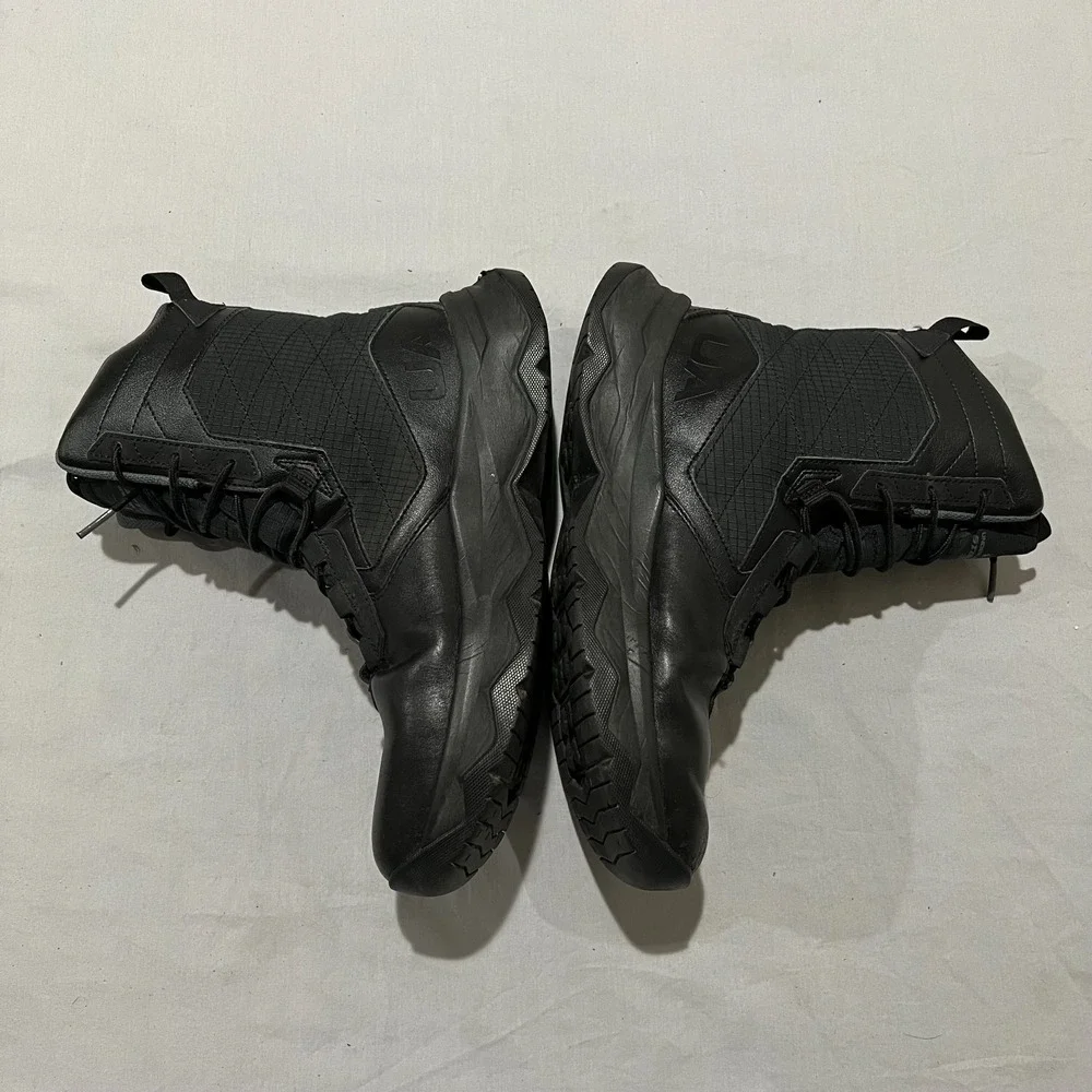 Under Armour Mens Black Stellar G2 3024946-100 Lace Up Tactical Boots Size 10